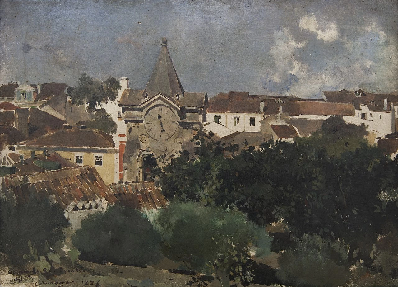 Paesaggio di Caldas da Rainha - Museu da Sociedade Martins Sarmento